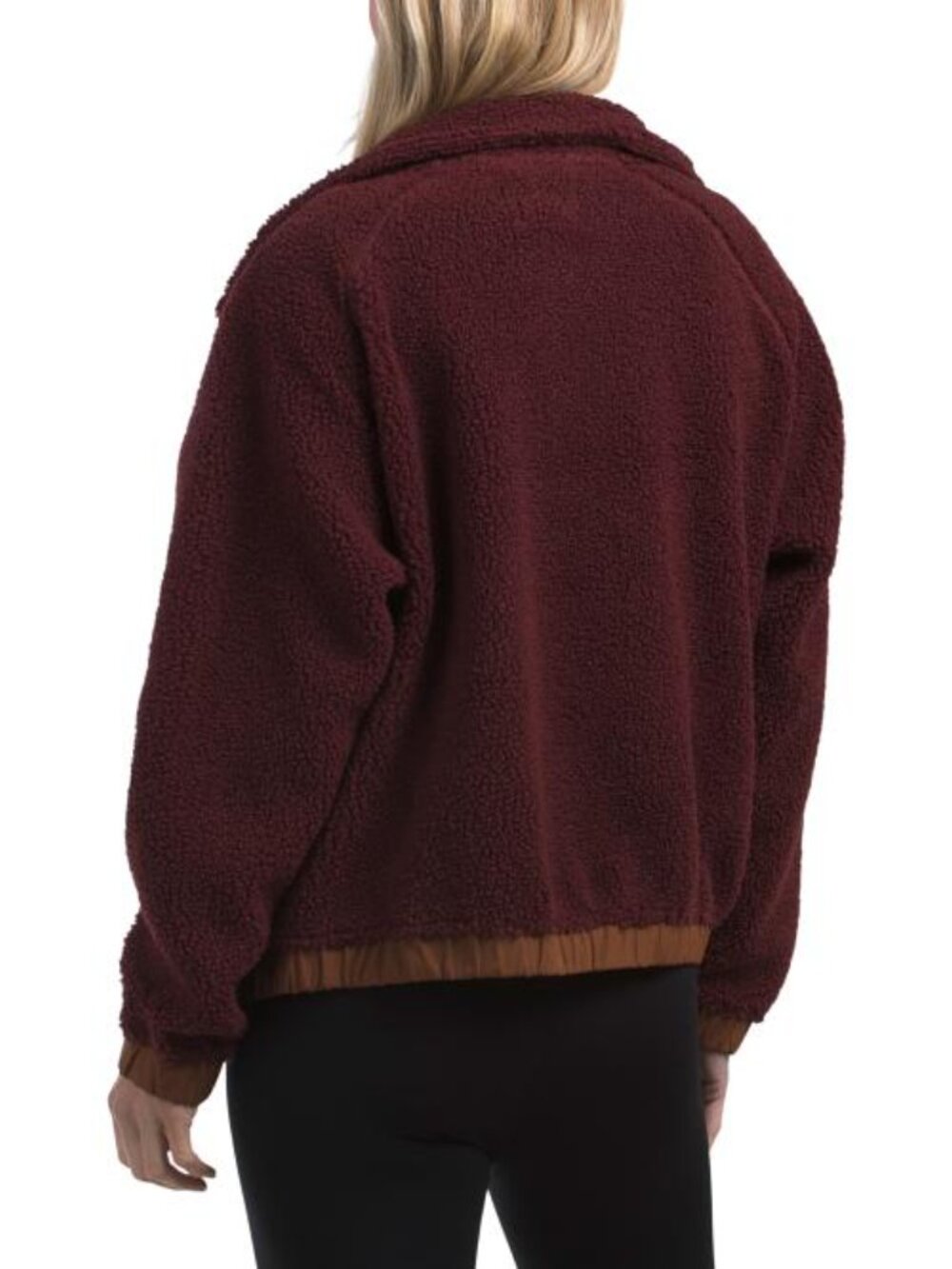 ASPEN Fleece Bomber Jacket - Picture 2 of 3